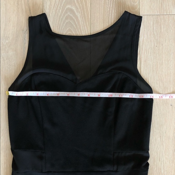 Kensie Slit Dress with Chiffon Detail - Picture 10 of 13